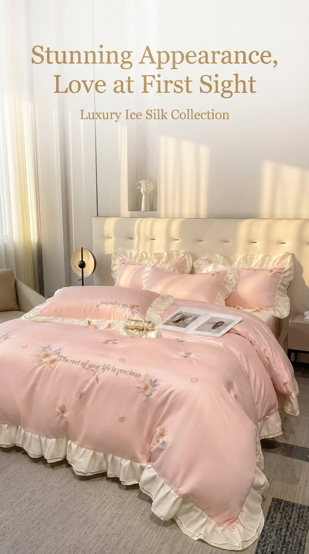 Floral Charm Collection Bedding Set