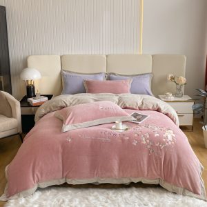 Eucalyptus Collection Flannel Bedding Set