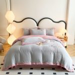 Heart Rose Collection Flannel Bedding Set thumbnail 2